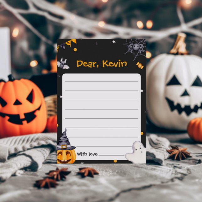 Invitación Halloween Party Spooky Birthday Time Capsule Card (Subido por el creador)