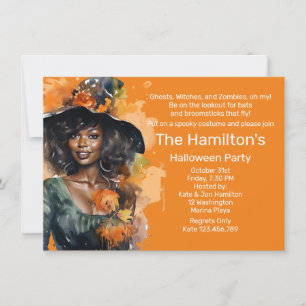 Invitación Halloween Party Witch Brew