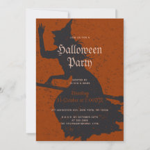 Halloween Party Witch Magic Trick or Trege