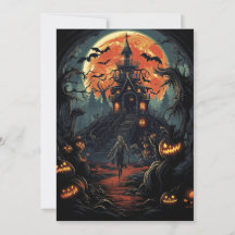 Halloween Party Zombie Haunted House