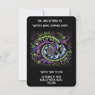 Invitación Halloween sensacional: Celebración Spooktacular