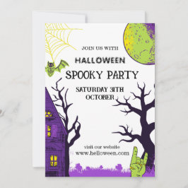 Invitación Halloween Simple