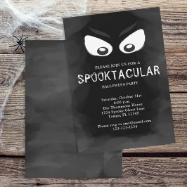 Invitación Halloween Spooktacular Spookular Scary Ghost Eyes