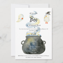 Invitación Halloween Spooky Babyshower Invitation