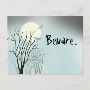Invitación Halloween Spooky Moon