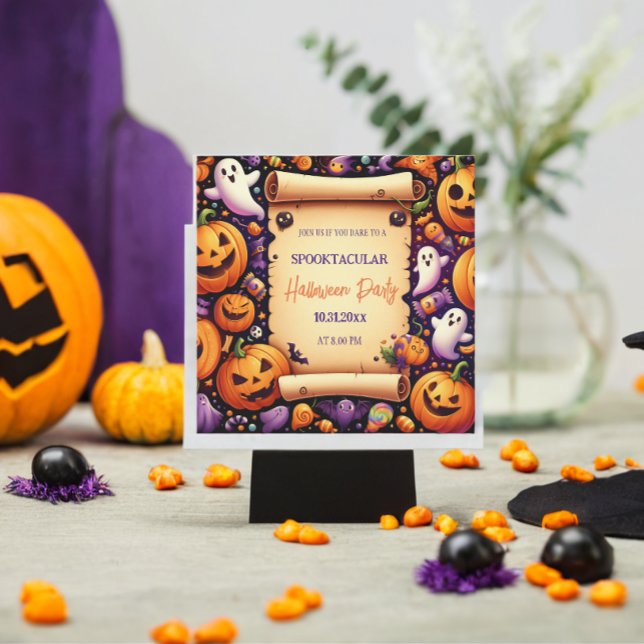 Invitación Halloween Spooky Night Bash: Únete a nosotros por  (Subido por el creador)