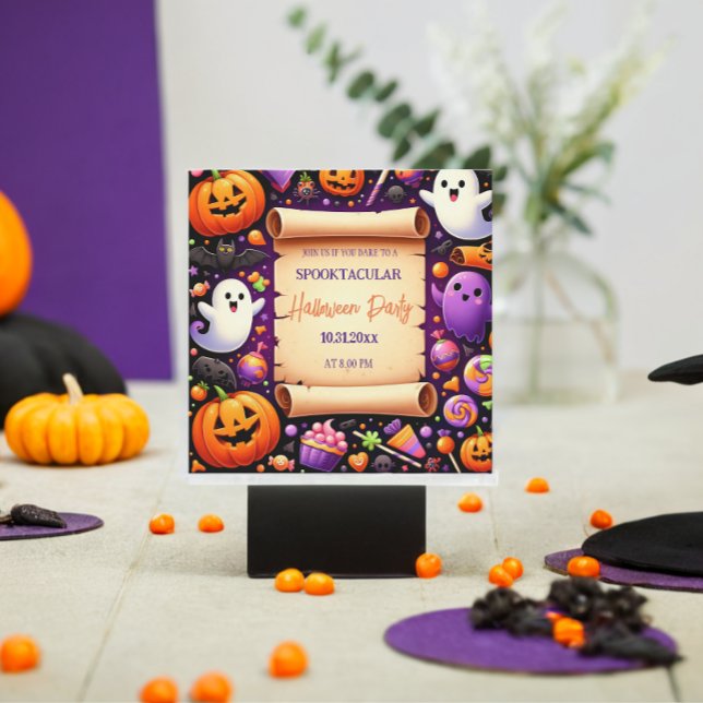 Invitación Halloween Spooky Night Bash: Únete a nosotros por  (Subido por el creador)