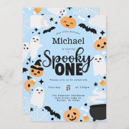 Invitación Halloween Spooky One Birthday Party