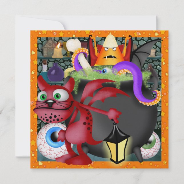 Invitación Halloween - SRF (Anverso)