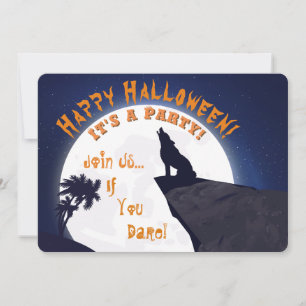 Invitación Halloween - Únete a nosotros si te atreves
