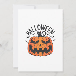 Invitación Halloween vintage
