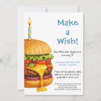 Hamburger Fiesta Cookout | Cumpleaños de niños