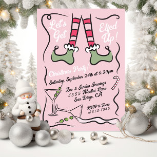 Invitación Hand draw Vamos a tener a los Navidades mayores Fi
