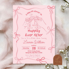 Invitación Hand Drawn martini Bridal Shower
