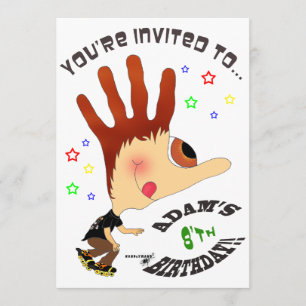 Invitación HANDzYMANS-RollerbladerInvitación