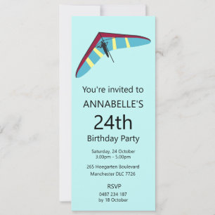 Invitación Hang Gliding