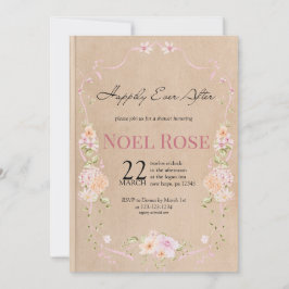 Invitación Happily Ever After Bridal Shower invitation