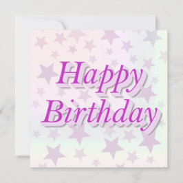 Invitación Happy Birthday!!