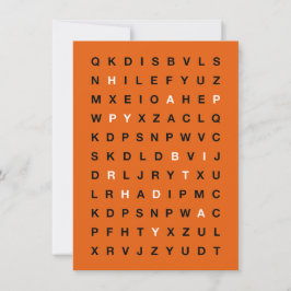 Invitación Happy Birthday Printable Card – Minimal Design