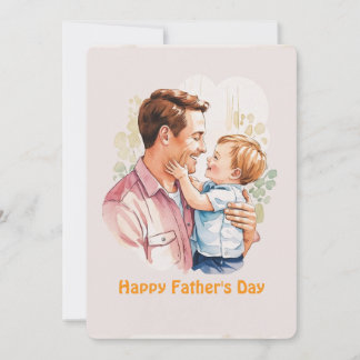 Invitación Happy Father's Day Card
