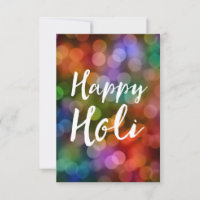 Happy Holi Bokeh