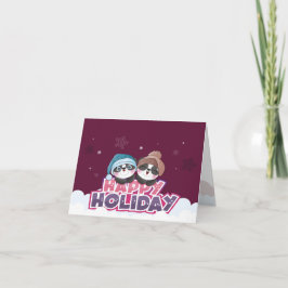 Invitación Happy Holiday Panda