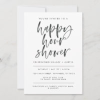 HAPPY HOUR BRIDAL SHOWER