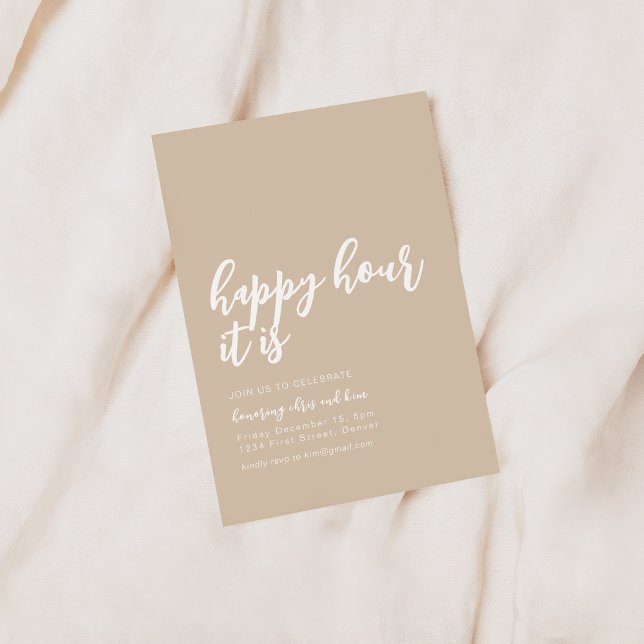 Invitación Happy Hour It Is Cocktail Fiesta Invite (Subido por el creador)