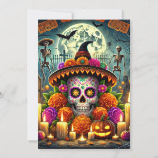 Invitación Happy Mouse Pads Halloween 