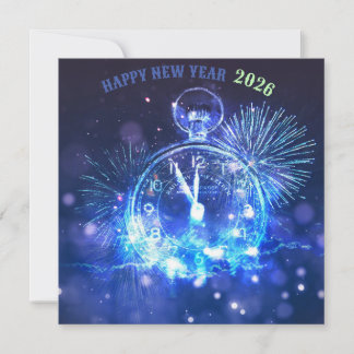 Invitación Happy new year 2026 holiday card