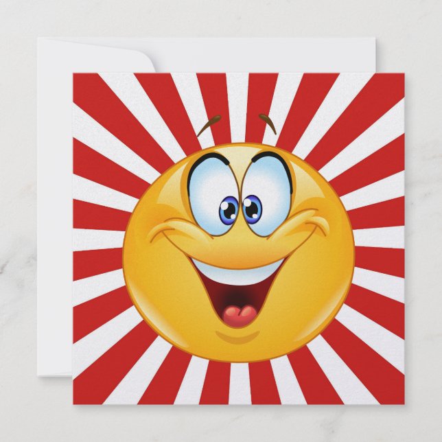 Invitación HAPPY SMILE Invitation - SRF (Anverso)