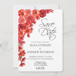 Invitación Happy Wedding Romantic Floral Wedding