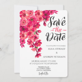 Invitación Happy Wedding Romantic Floral Wedding