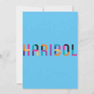 Invitación Haribol Nitai Gaur