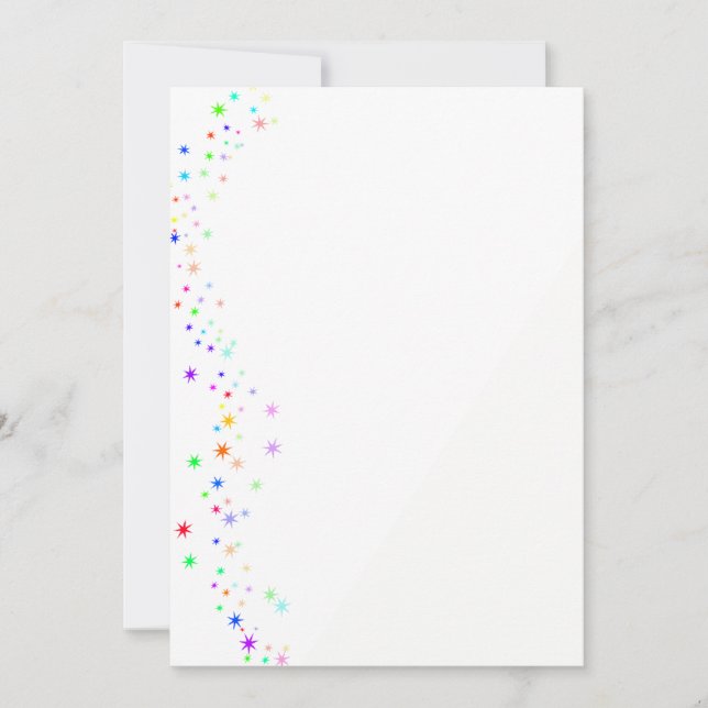 Invitación Harina de hadas (Anverso)