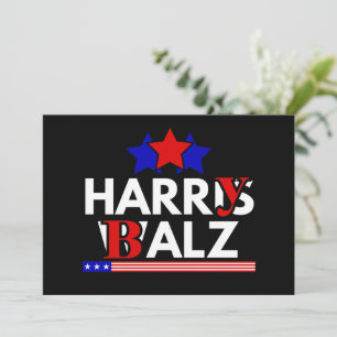 Invitación Harris Walz 24 Harry Balz 2024 Meme Demócratas