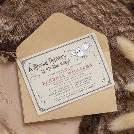 Invitación Harry Potter | Baby Shower de entrega especial de 