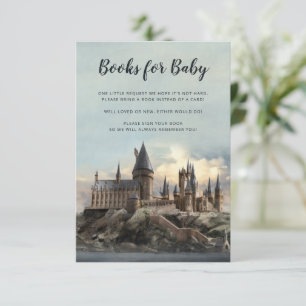 Invitación Harry Potter   Hogwares - Libros para bebés