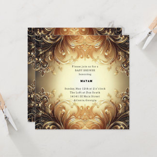 Invitación Harry Potter | Hogwarts Castle Baby Shower