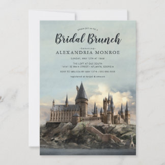 Invitación Harry Potter | Hogwarts Castle Bridal Brunch