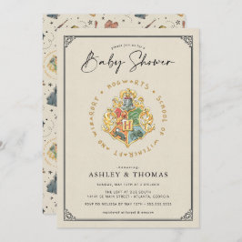 Invitación Harry Potter | Hogwarts Crest Baby Shower