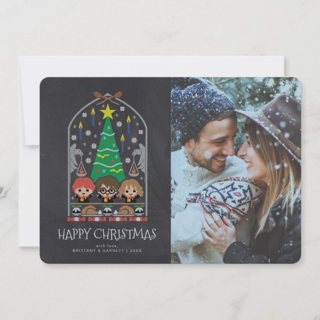 Invitación HARRY POTTER™ vacaciones cruzadas (Anverso)