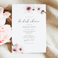 HARUMI Elegante Sakura Cherry Blossom Bridal Showe