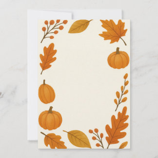 Invitación Harvest of Love