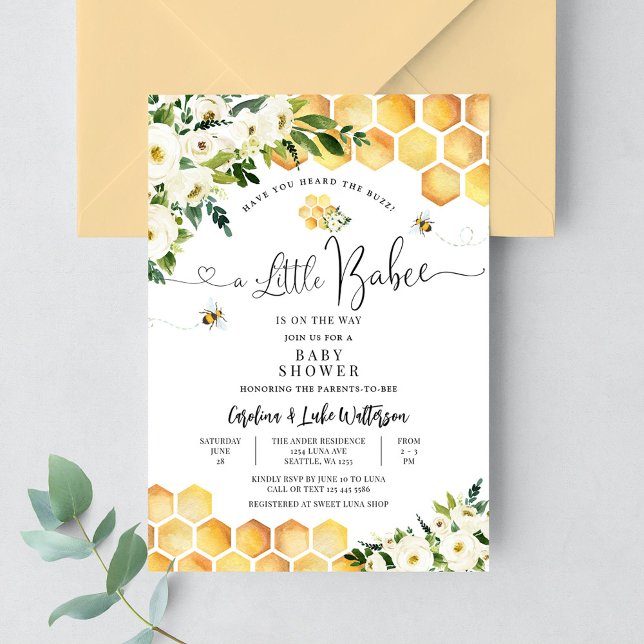 Invitación ¿Has oído el Baby Shower de Buzz Babee? (Subido por el creador)