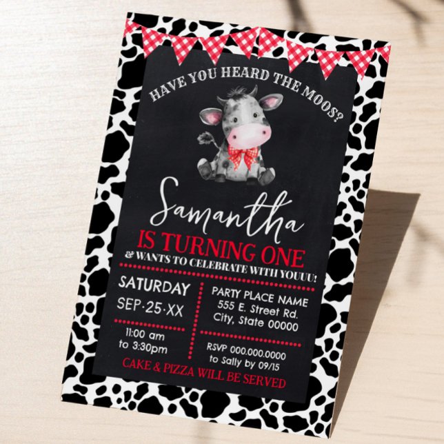 Invitación ¿Has Oído El Cumpleaños De Moos Cow Farm? (Subido por el creador)