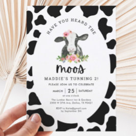 Invitación ¿Has Oído El Segundo Cumpleaños Del Chica De La Va