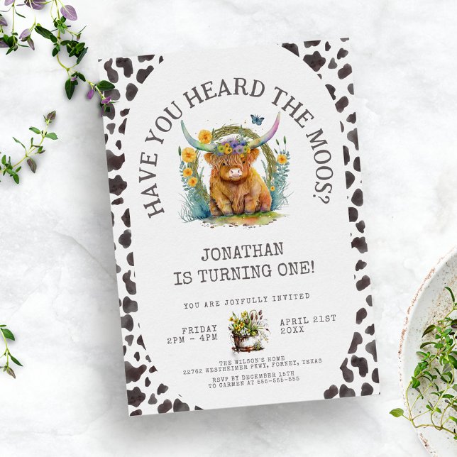 Invitación ¿Has oído la impresión de Moos Cow en su primer cu (Subido por el creador)