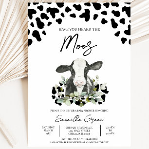 Invitación ¿Has oído los Muus Shower de Baby