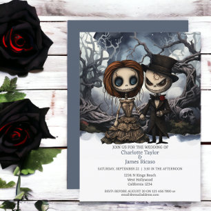 Invitación Hasta la muerte hacemos parte de Bride y Groom